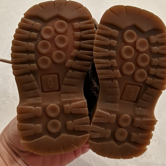 GYMBOREE BROWN DRESS SHOE 1 MONTH - Picture 6 of 7